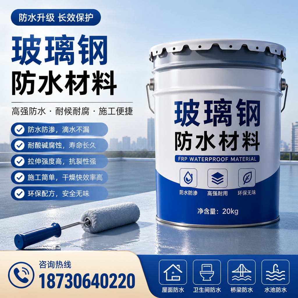 专家解析：玻璃钢防水材料的市场前景分析在 承德