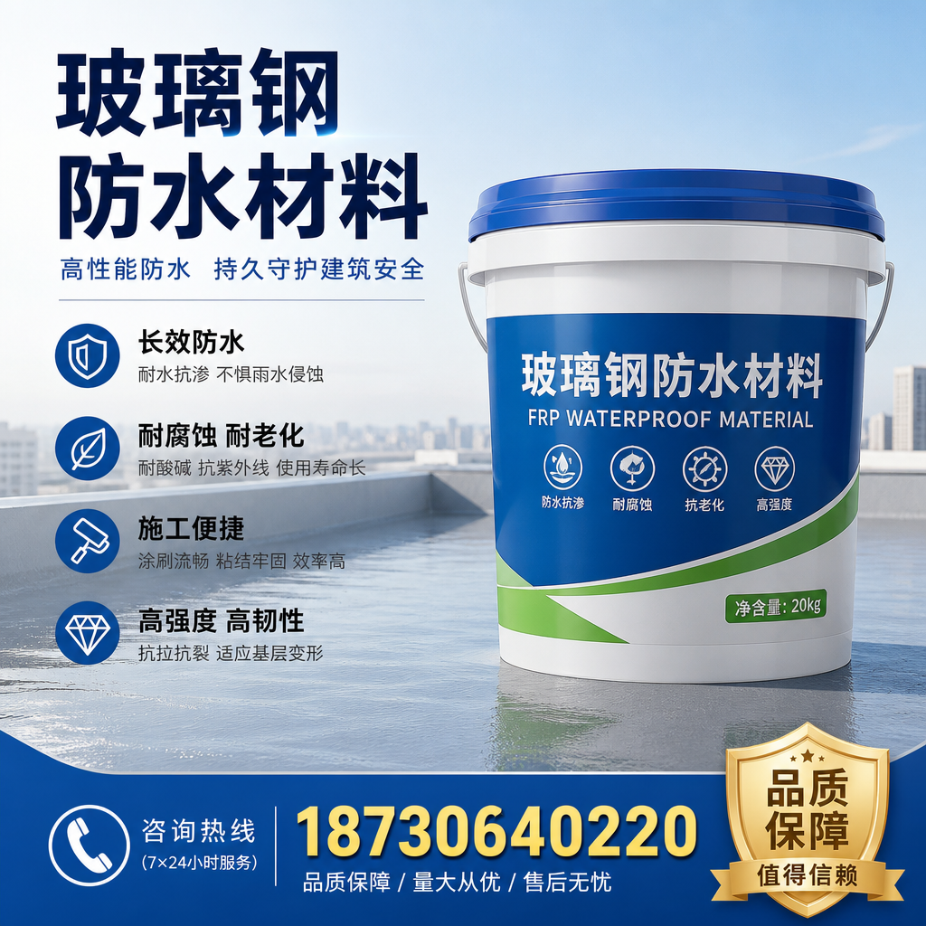 专家解析：玻璃钢防水材料的市场前景分析在 承德